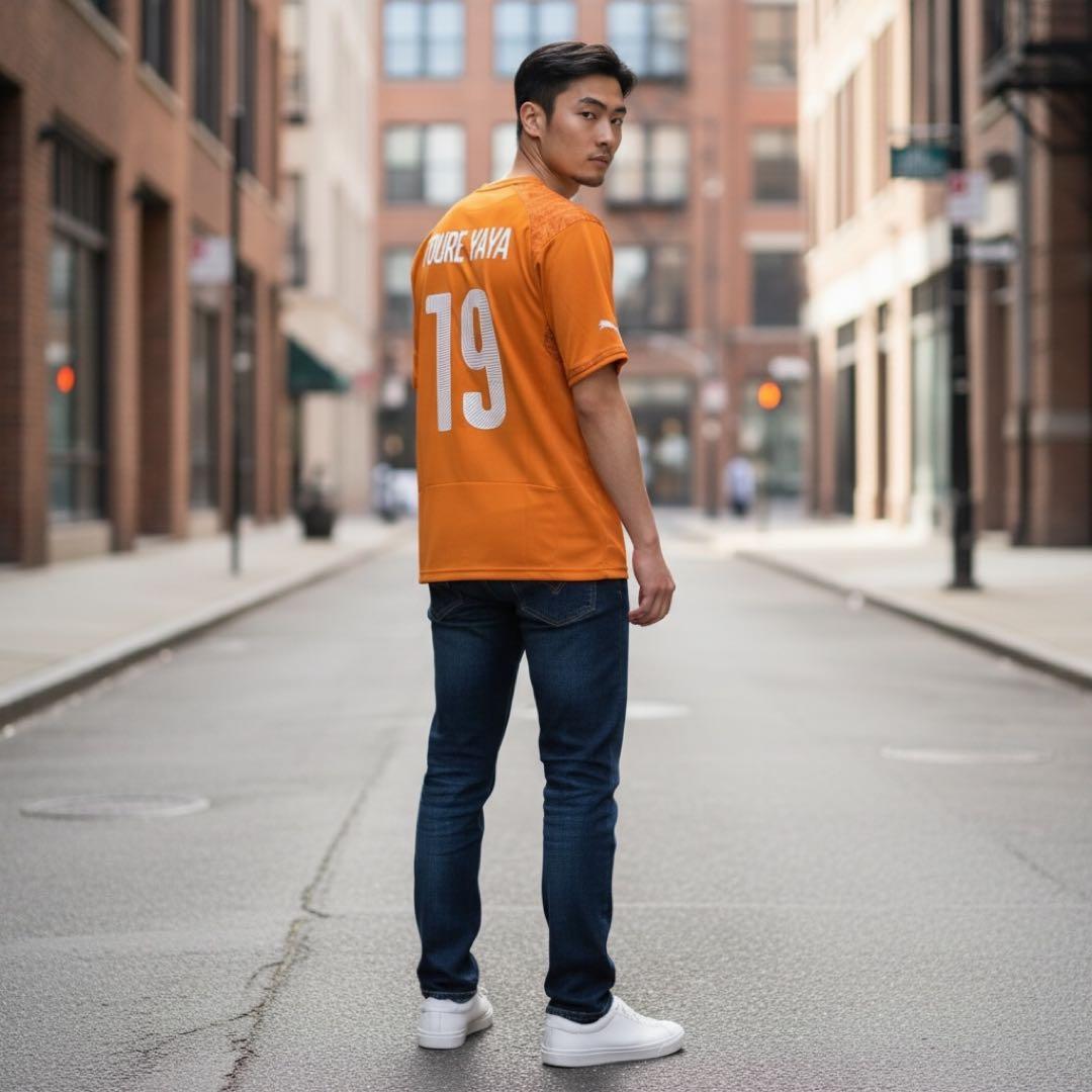 【Used】サッカーユニフォームコートジボワール代表 14/15オーセンティック