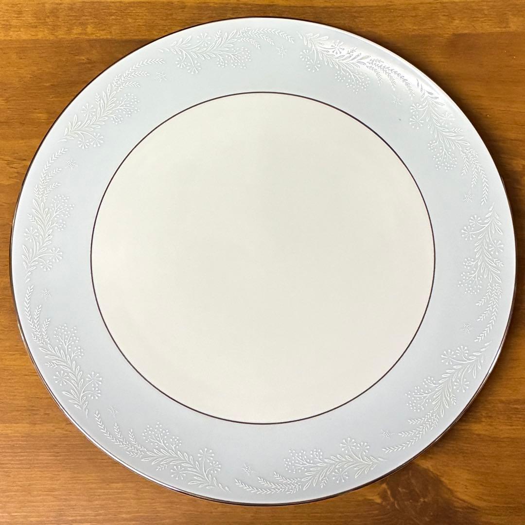 5枚セット　オールドノリタケ　LAUREATE　ディナープレート　うす水色