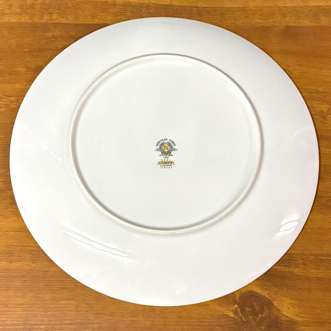 5枚セット　オールドノリタケ　LAUREATE　ディナープレート　うす水色