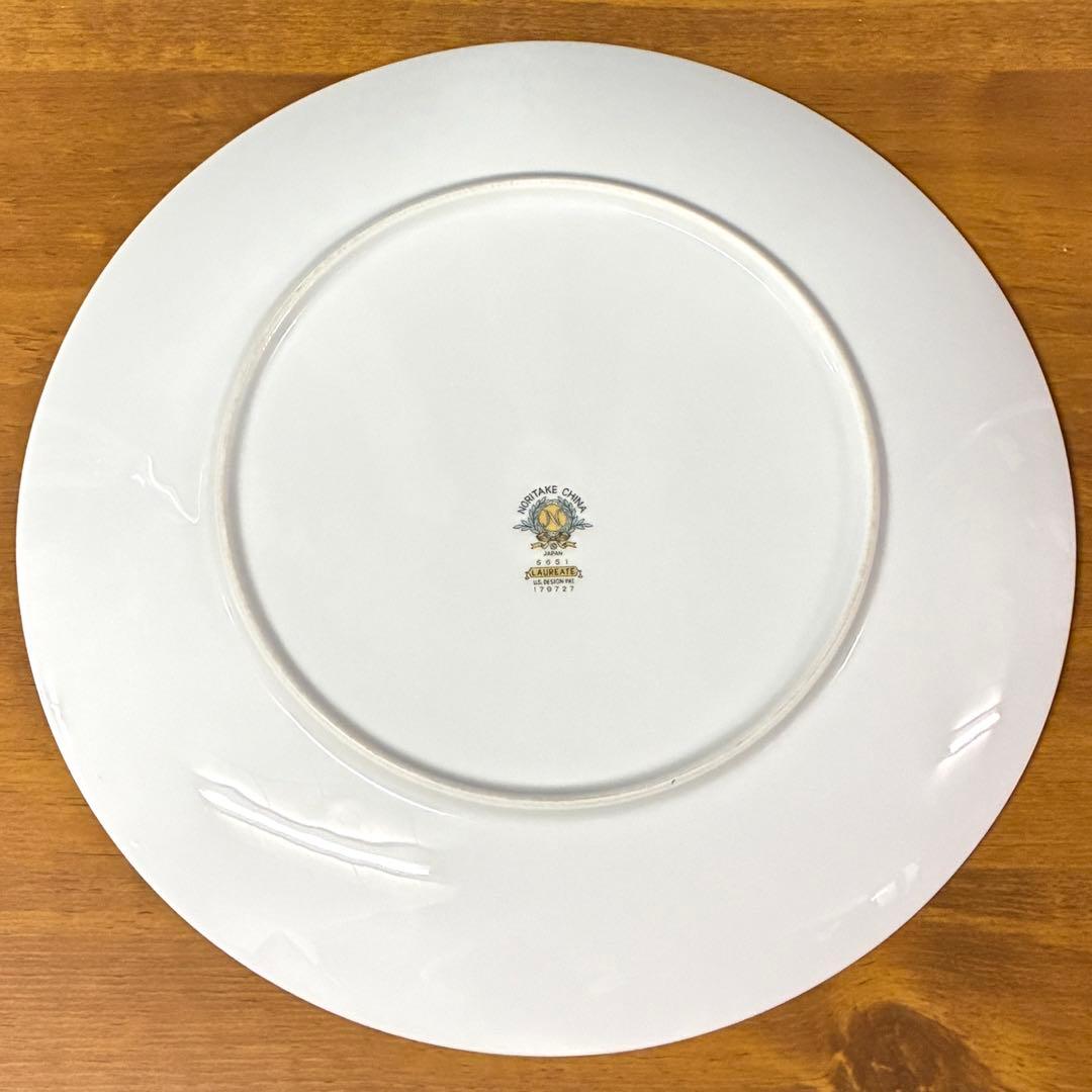 5枚セット　オールドノリタケ　LAUREATE　ディナープレート　うす水色