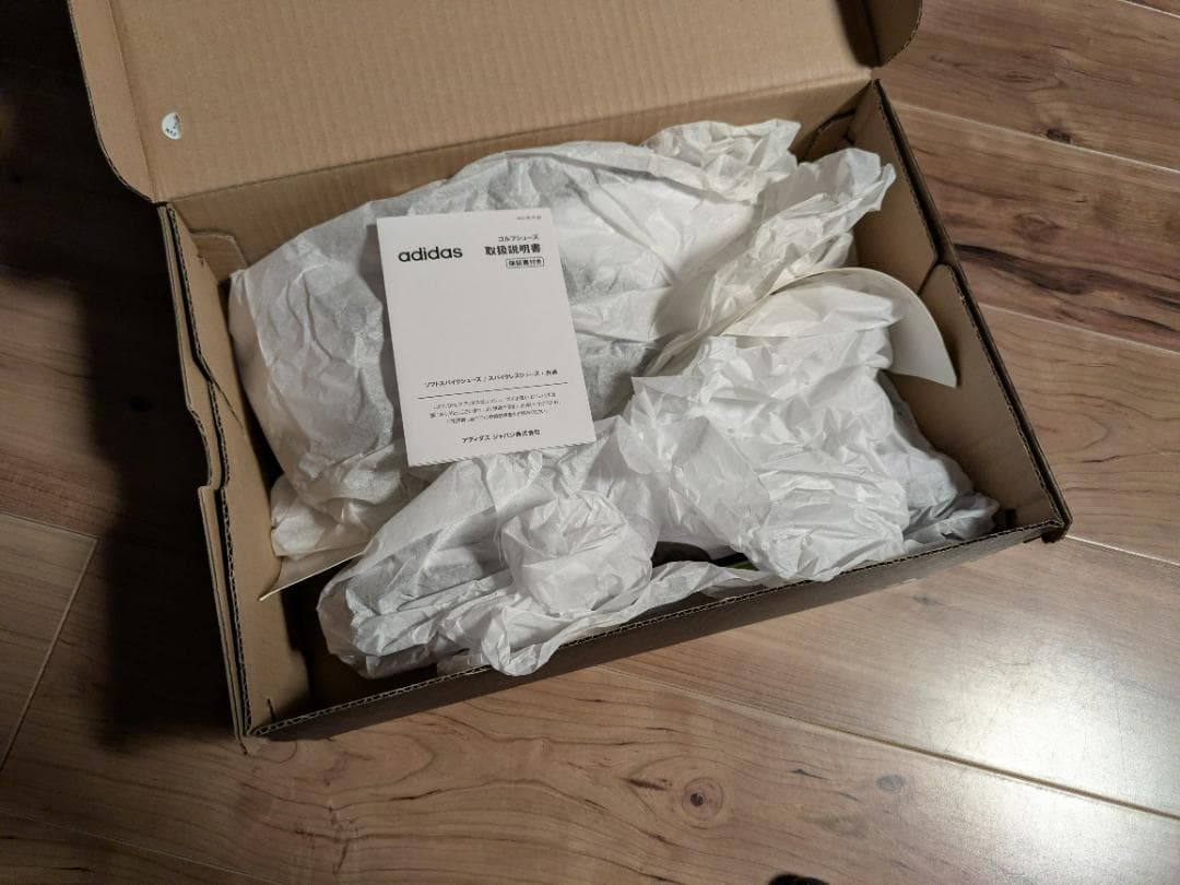 新品・未使用 アディダス本革ゴルフシューズ MC Z-TRAXION 28.5