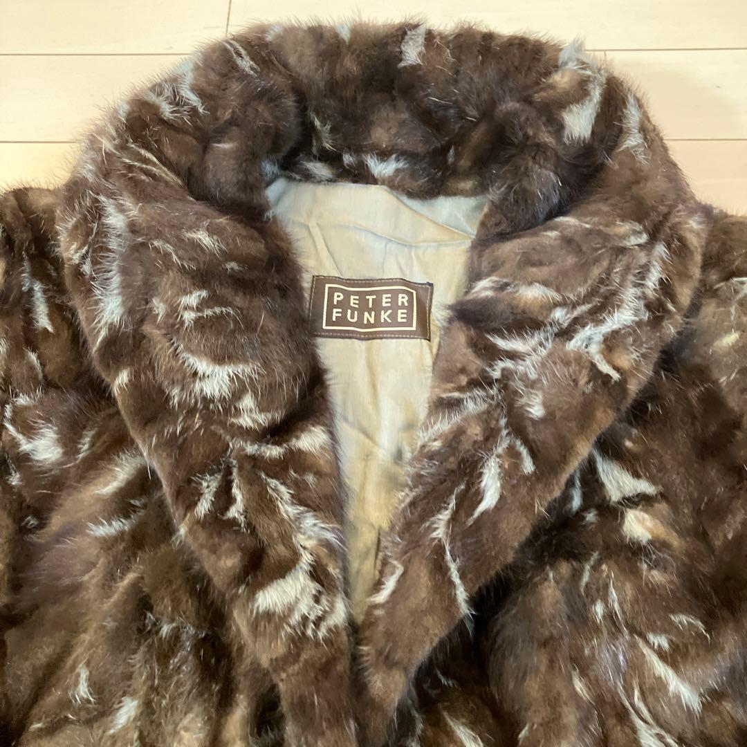 2.9 PETER FUNKE ミンクファーベスト ブラウン サイズ表記なし