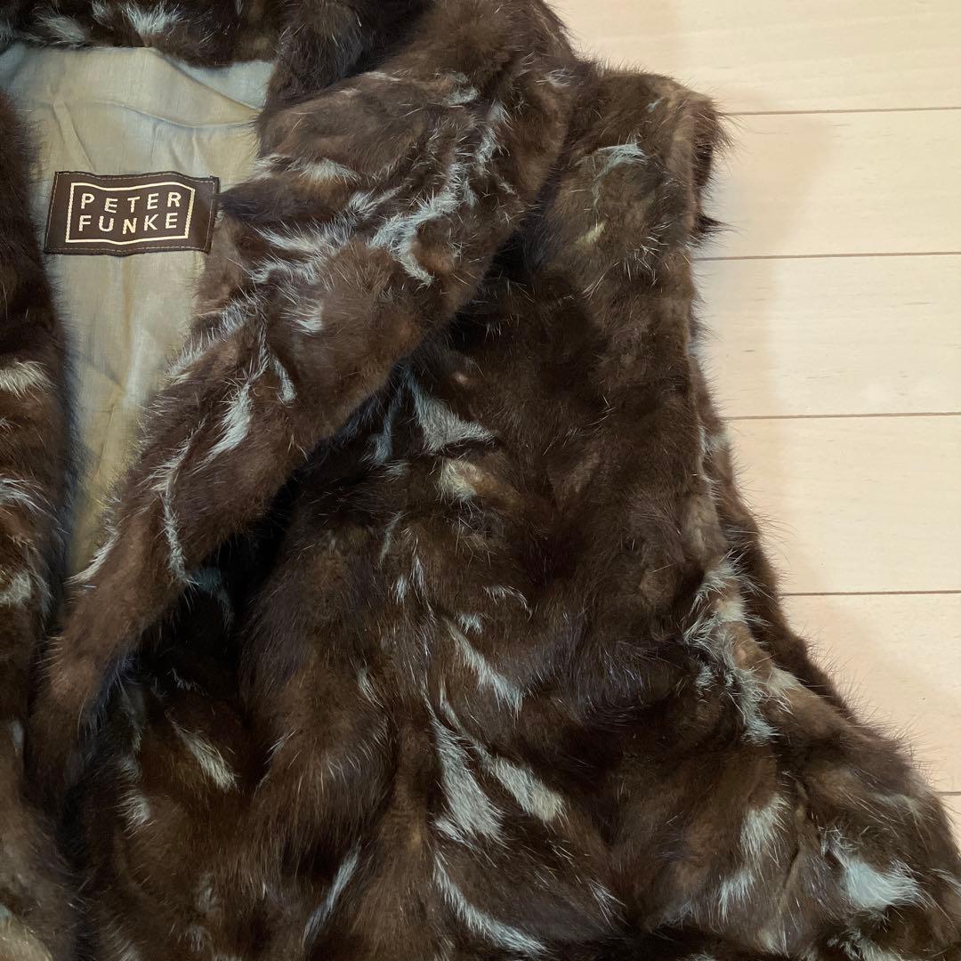 2.9 PETER FUNKE ミンクファーベスト ブラウン サイズ表記なし