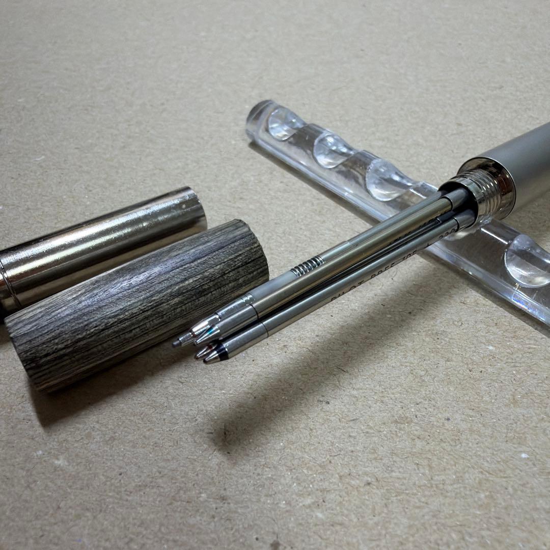 廃盤 LAMY ラミー 4Pen パラジウムコート 多機能 ボールペン 振り子式