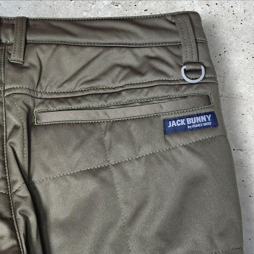 Jack Bunny!! 中綿 ゴルフパンツ レディース サイズ3(M) カーキ