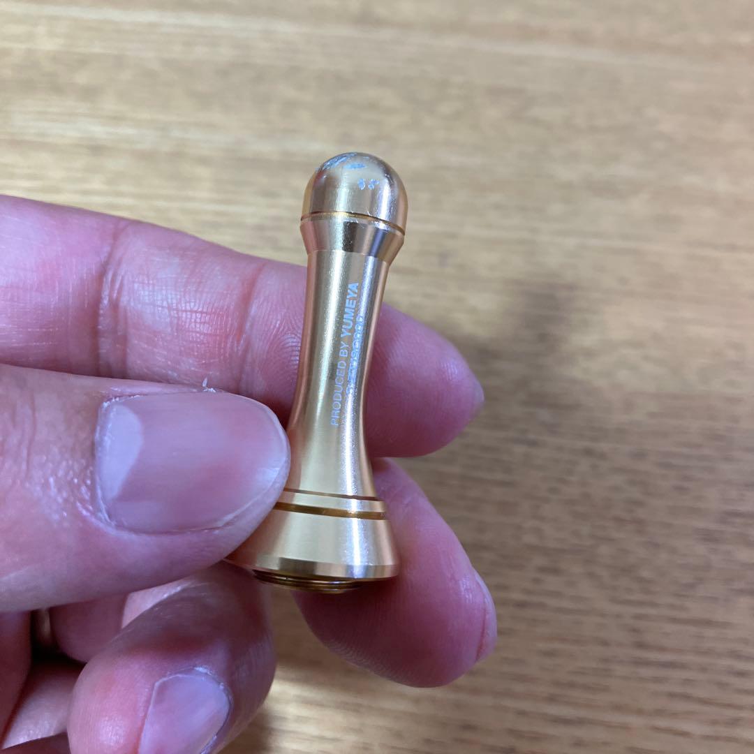 美品　シマノ　ハイテン40mm カーボン　ハンドル　ノブ 夢屋　スタンド