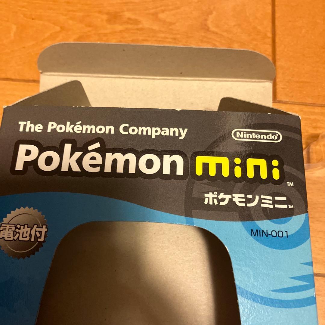 ポケモン　ミニ　Pokémon mini クリアブルー ゲームソフト付き
