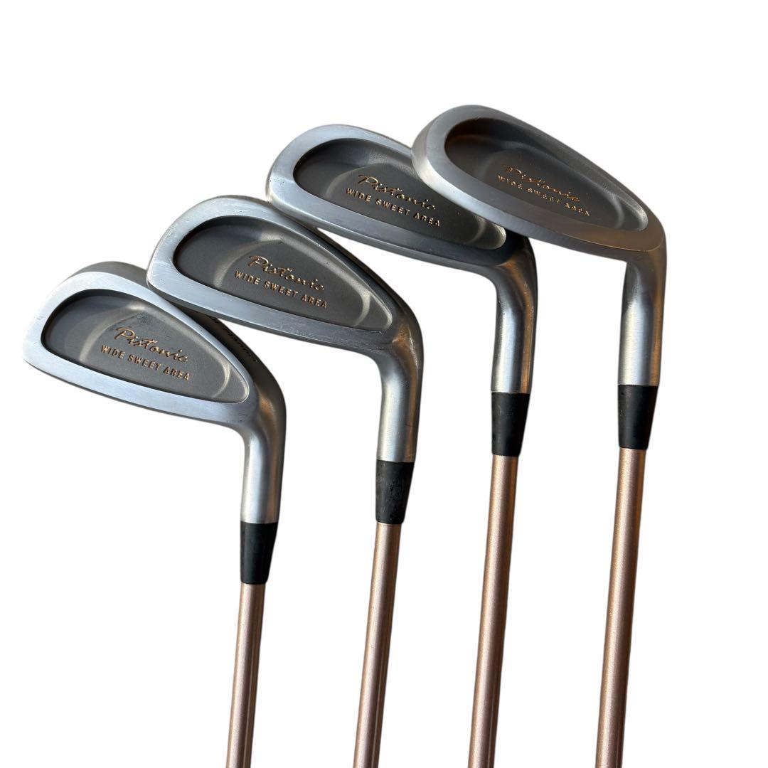 要相談 近畿限定配送 FIGARO 初心者用 ゴルフバッグ クラブ 7本セット