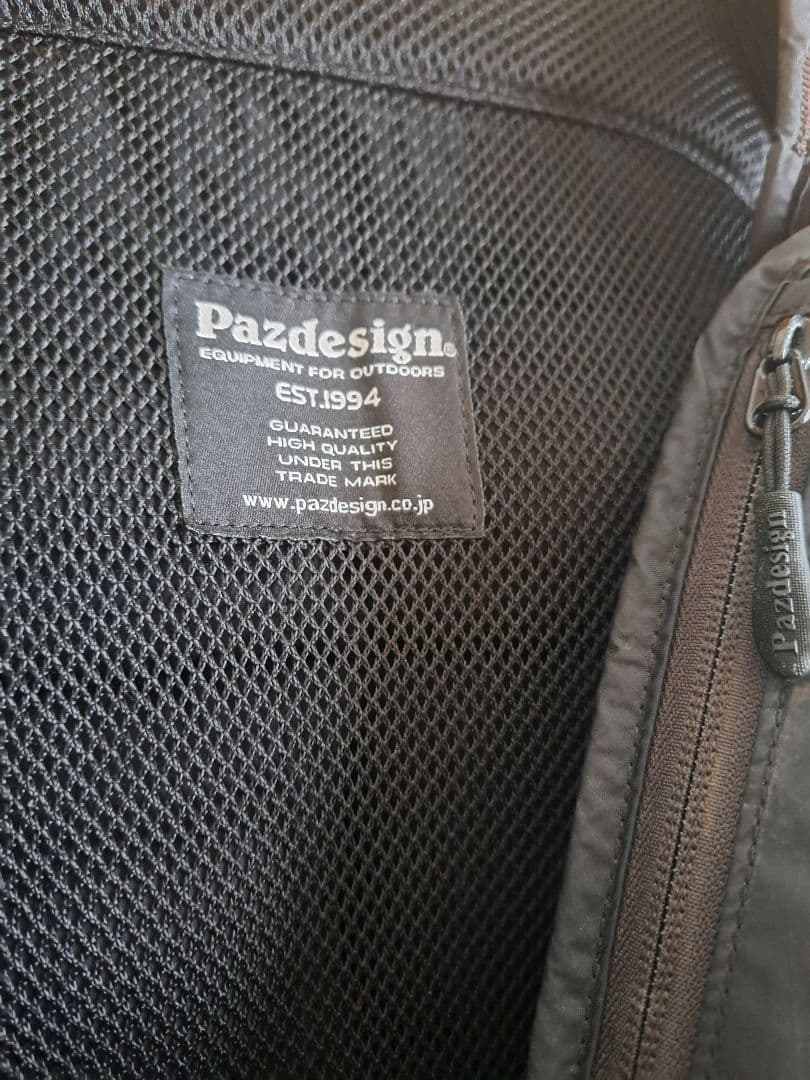 Pazdesign パズデザイン フィッシングベスト 迷彩 ゲームベスト