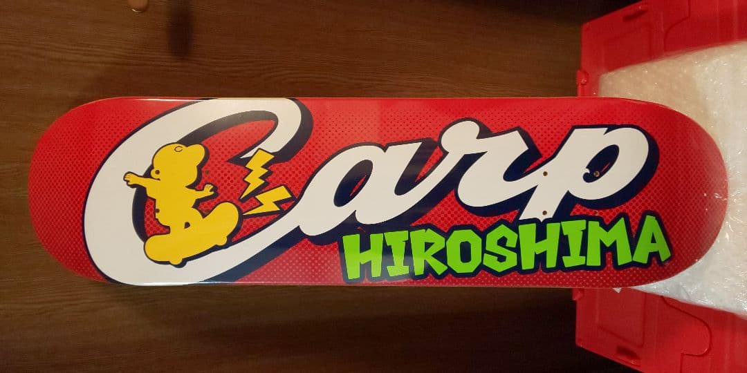 カープ坊やスケートボードデッキ！限定完売品！