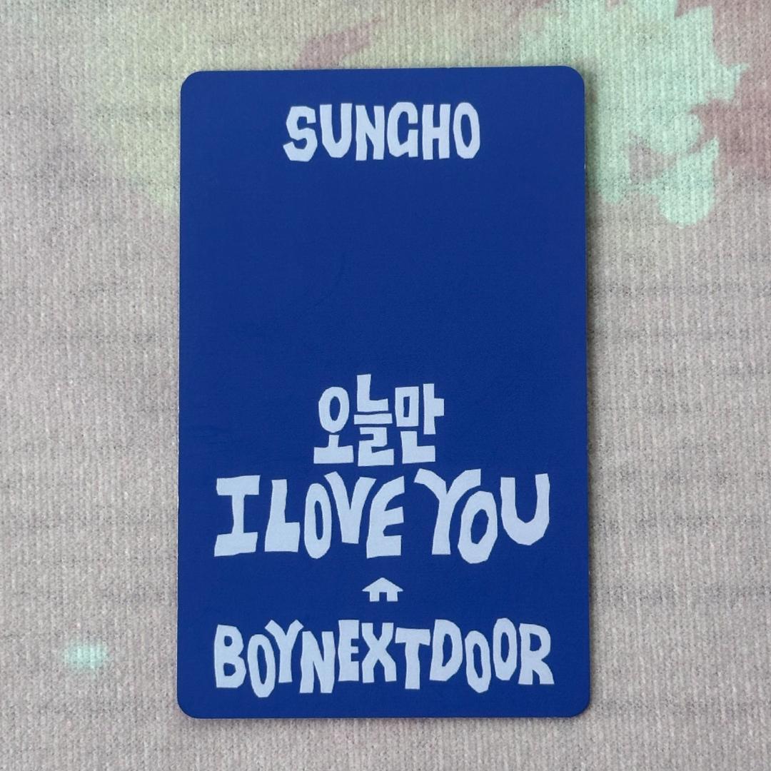 BOYNEXTDOOR ソンホ LINE MUSIC ボネクド トレカ