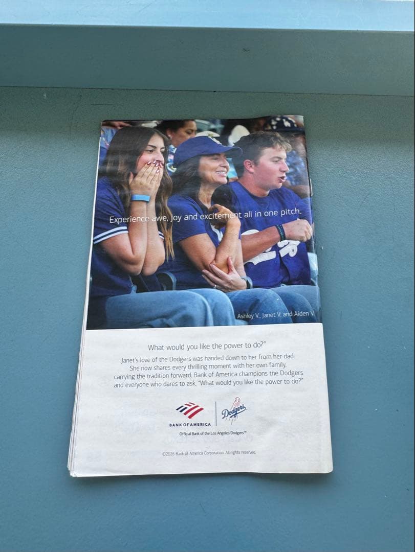 ドジャース　ウイルスミス　Game 7 ボブルヘッド　来場者限定　冊子付