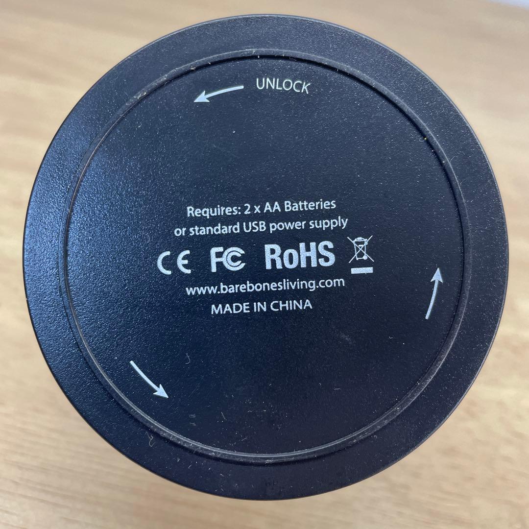 金属製 ランタンスタンド , ベアボーンズ LEDランタン曲線デザインセット