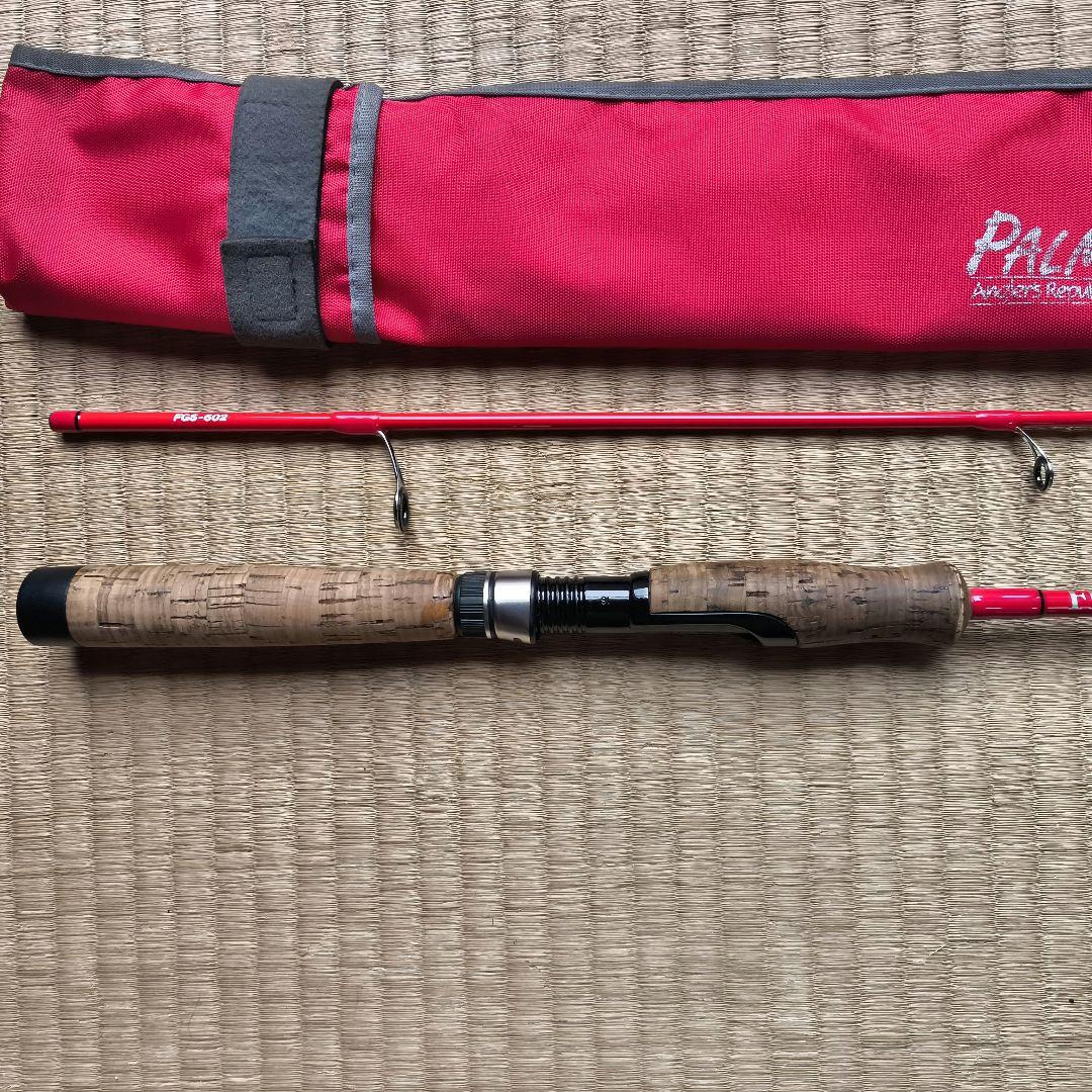 PALMS Flame FGS-602 バスロッド 赤