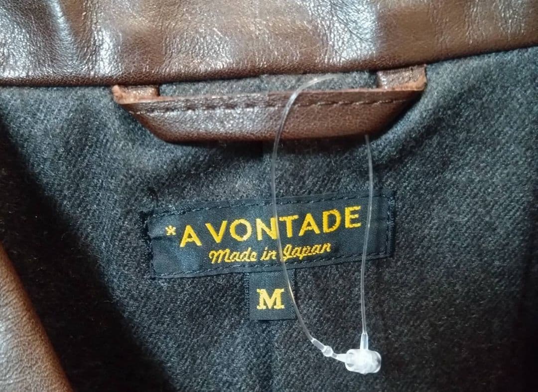A VONTADE 25AW レザースポーツジャケット シングルライダース M