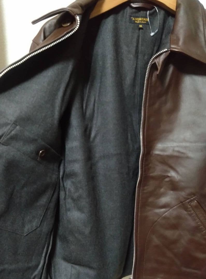 A VONTADE 25AW レザースポーツジャケット シングルライダース M