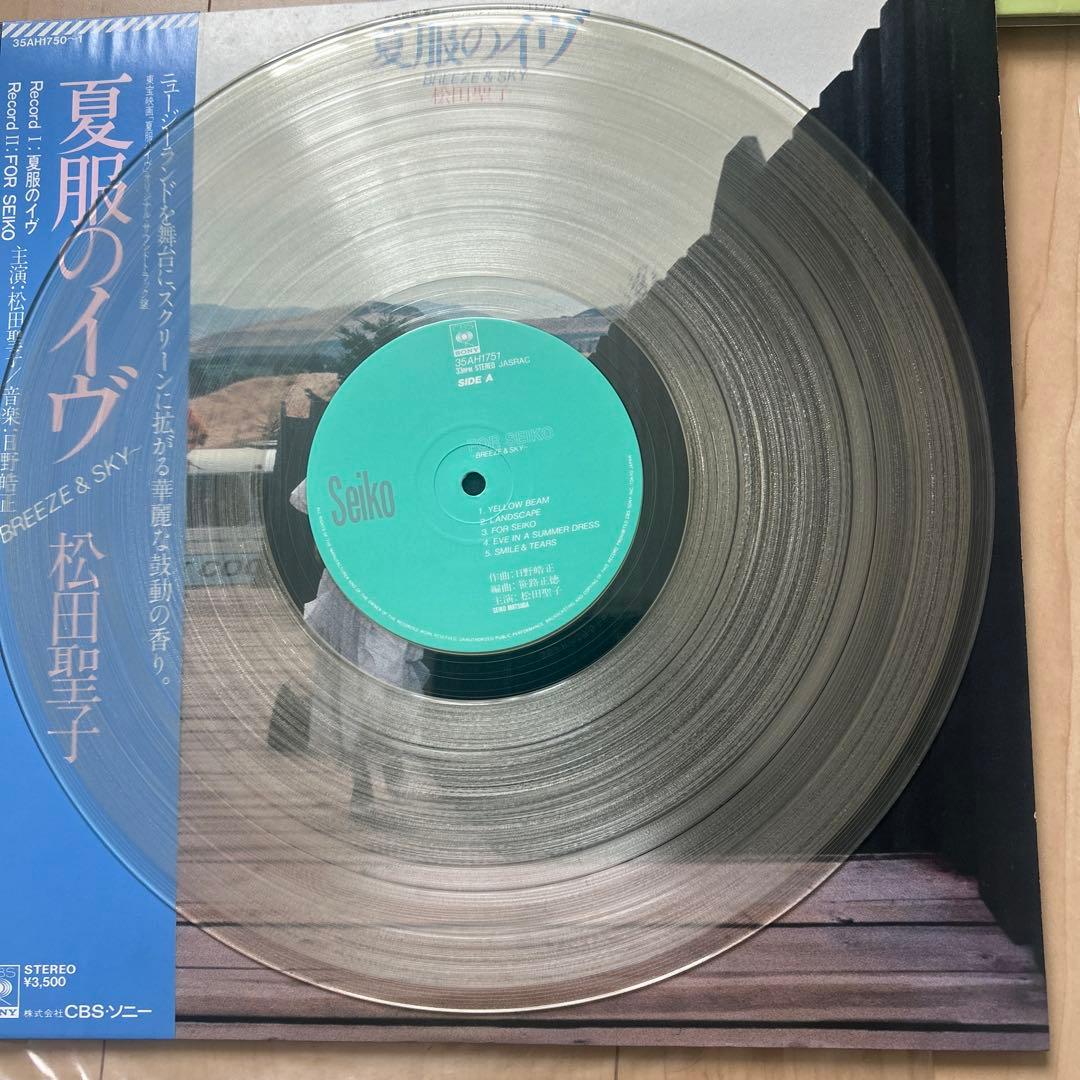 松田聖子 主演映画サントラLPレコード 4セット