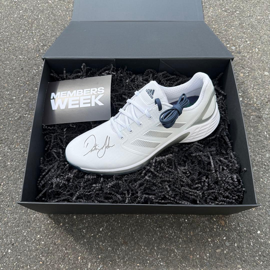 ダスティン・ジョンソン　サイン入りシューズ