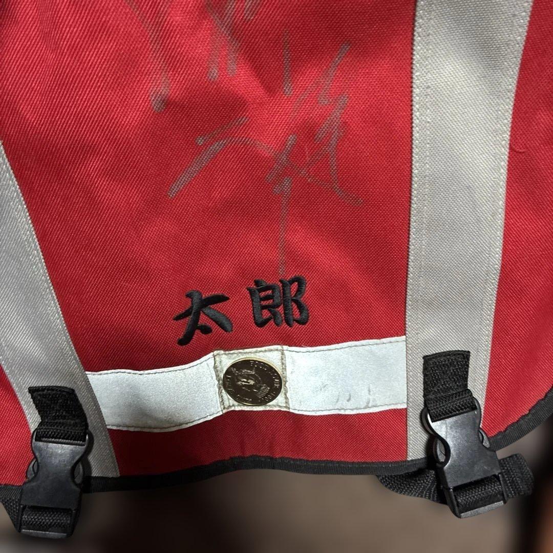 ‼️超希少‼️ヴィック・チョウ 超希少山田太郎使用のカバン直筆サイン入り