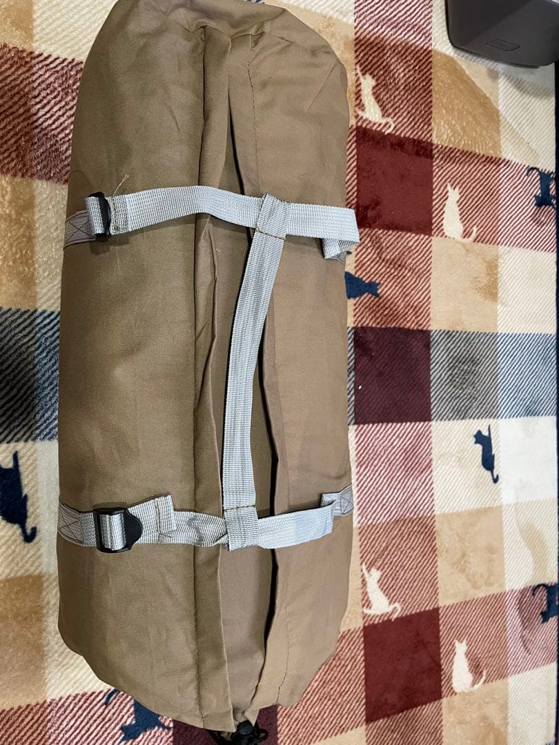 山善　難燃TC素材採用ワンポールテント ブラウン TOP-240(TBE)