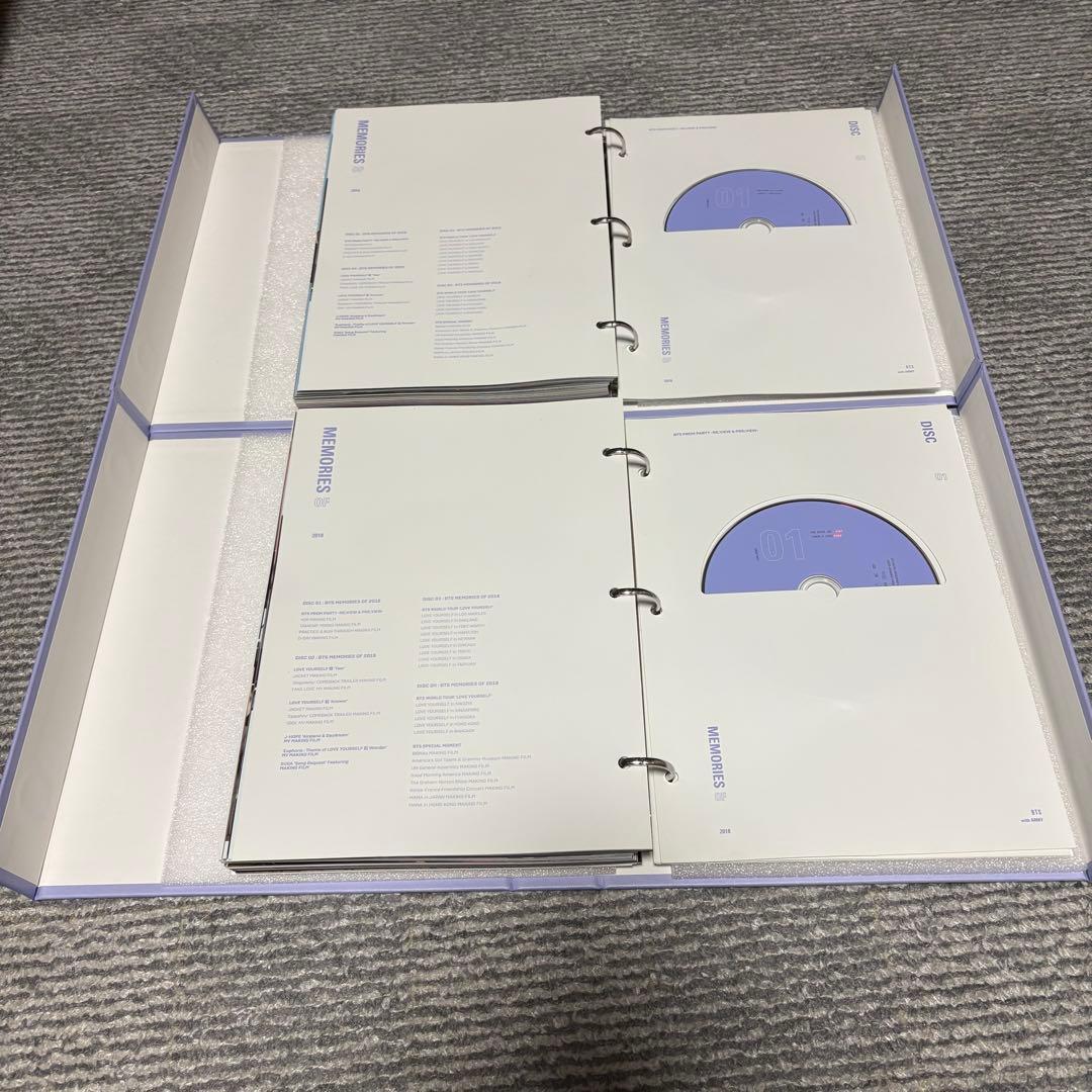 BTS MEMORIES OF 2018 DVD トレカ ジミン テテ
