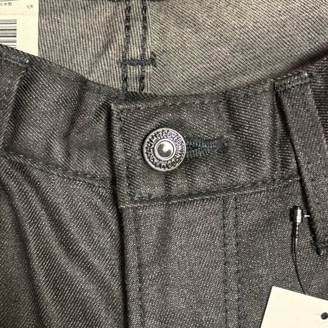 エドウィン 503 レギュラーナロー ブラックデニム ユーズド加工 未使用品