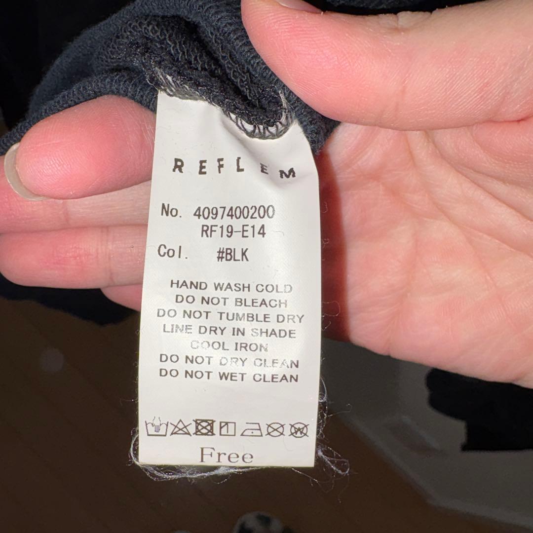 REFLEM レフレム Hoodin stand ZIP ジャケット パーカー