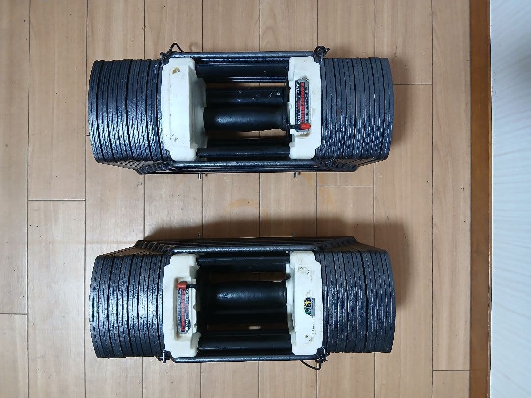 ②POWERBLOCK パワーブロック 可変式ダンベル 41Kg×1個