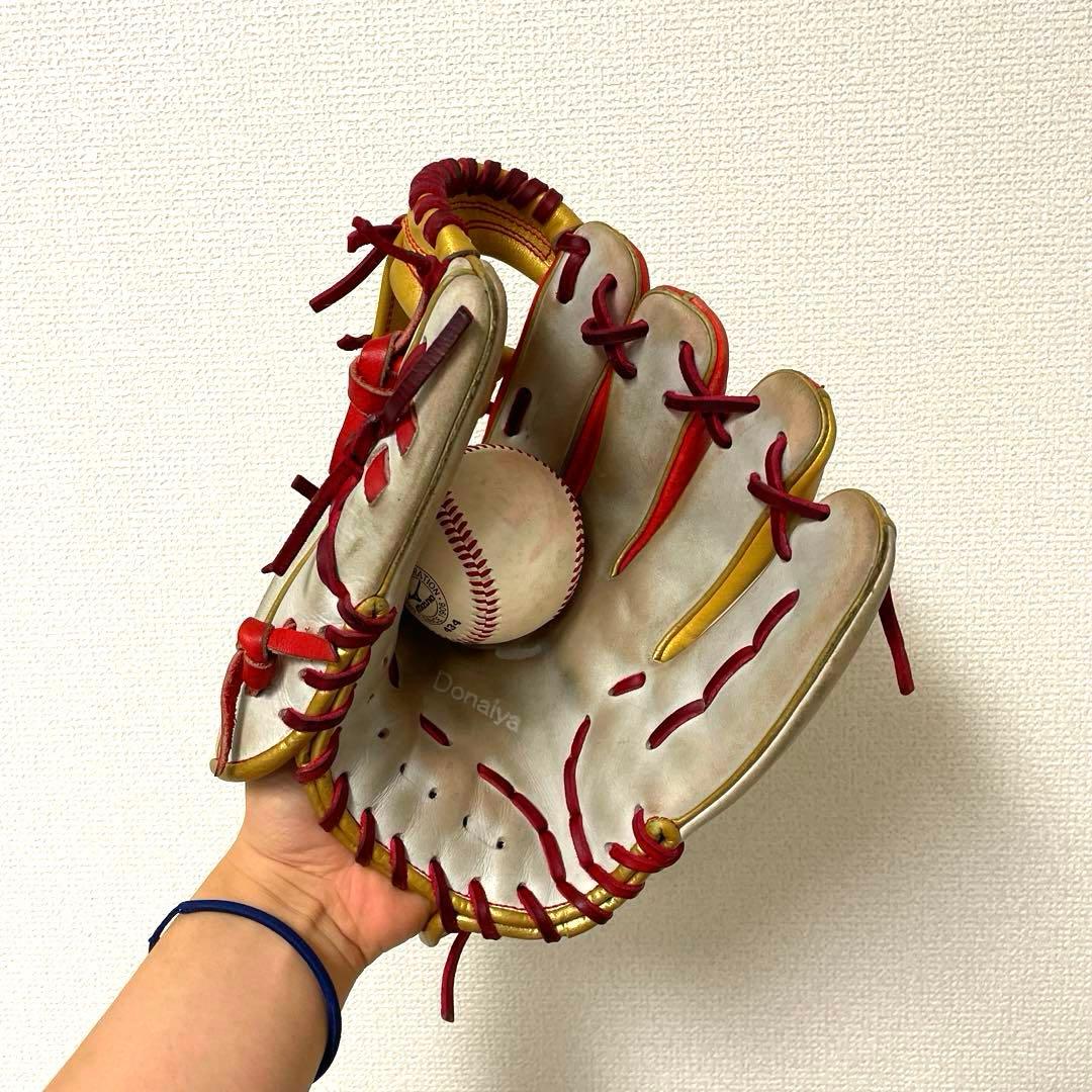 171 ドナイヤ 型抜群 即戦力 軟式 内野手用グローブ