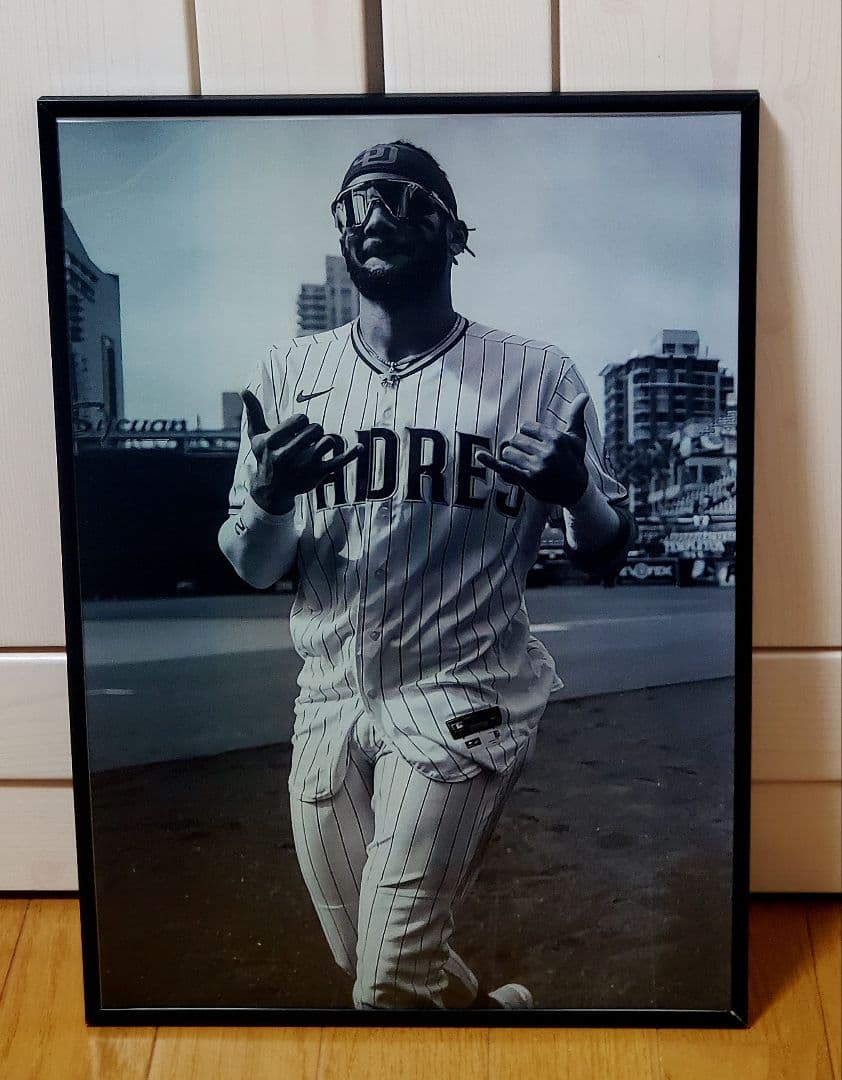 ブーマーパドレスタティスJr！A3ポスターフレーム付き②セット4.7