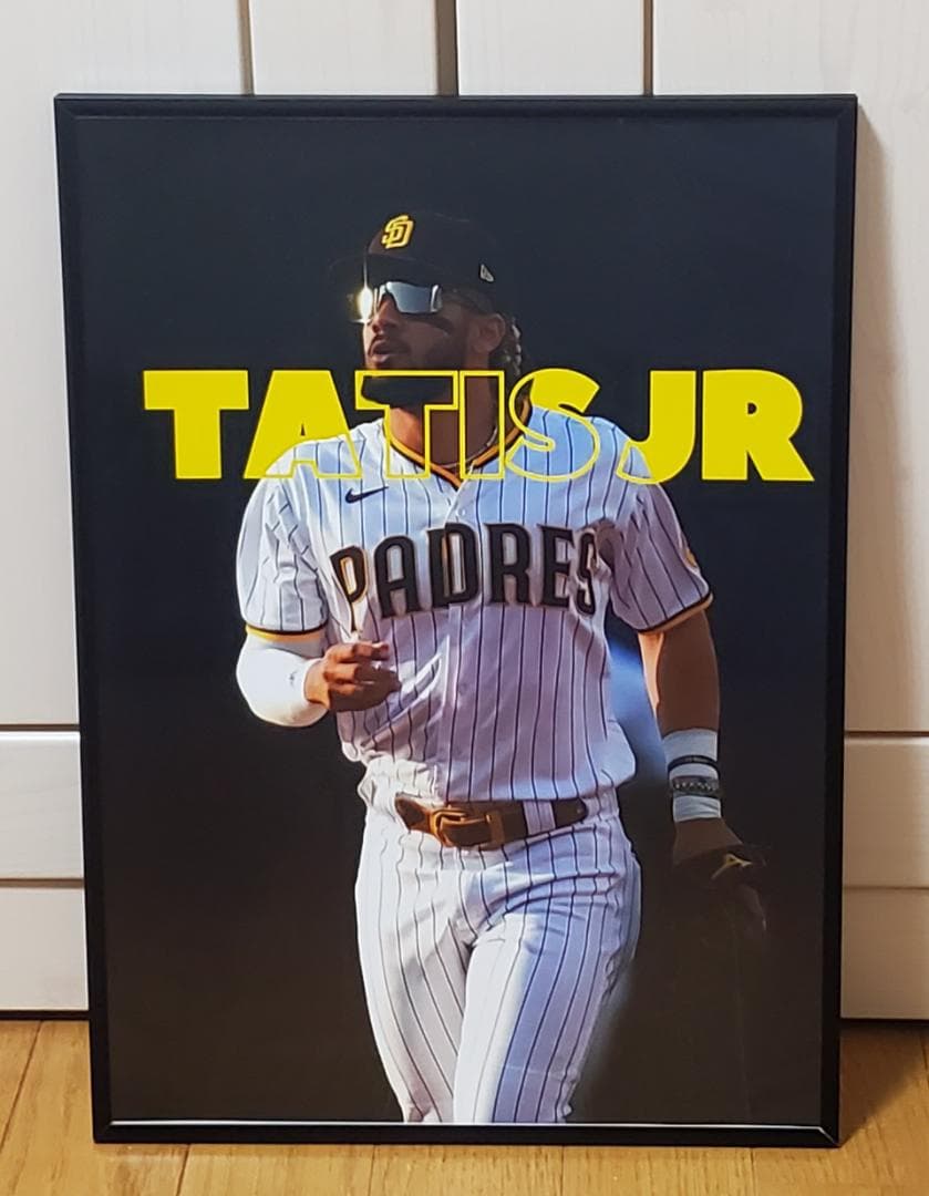 ブーマーパドレスタティスJr！A3ポスターフレーム付き②セット4.7