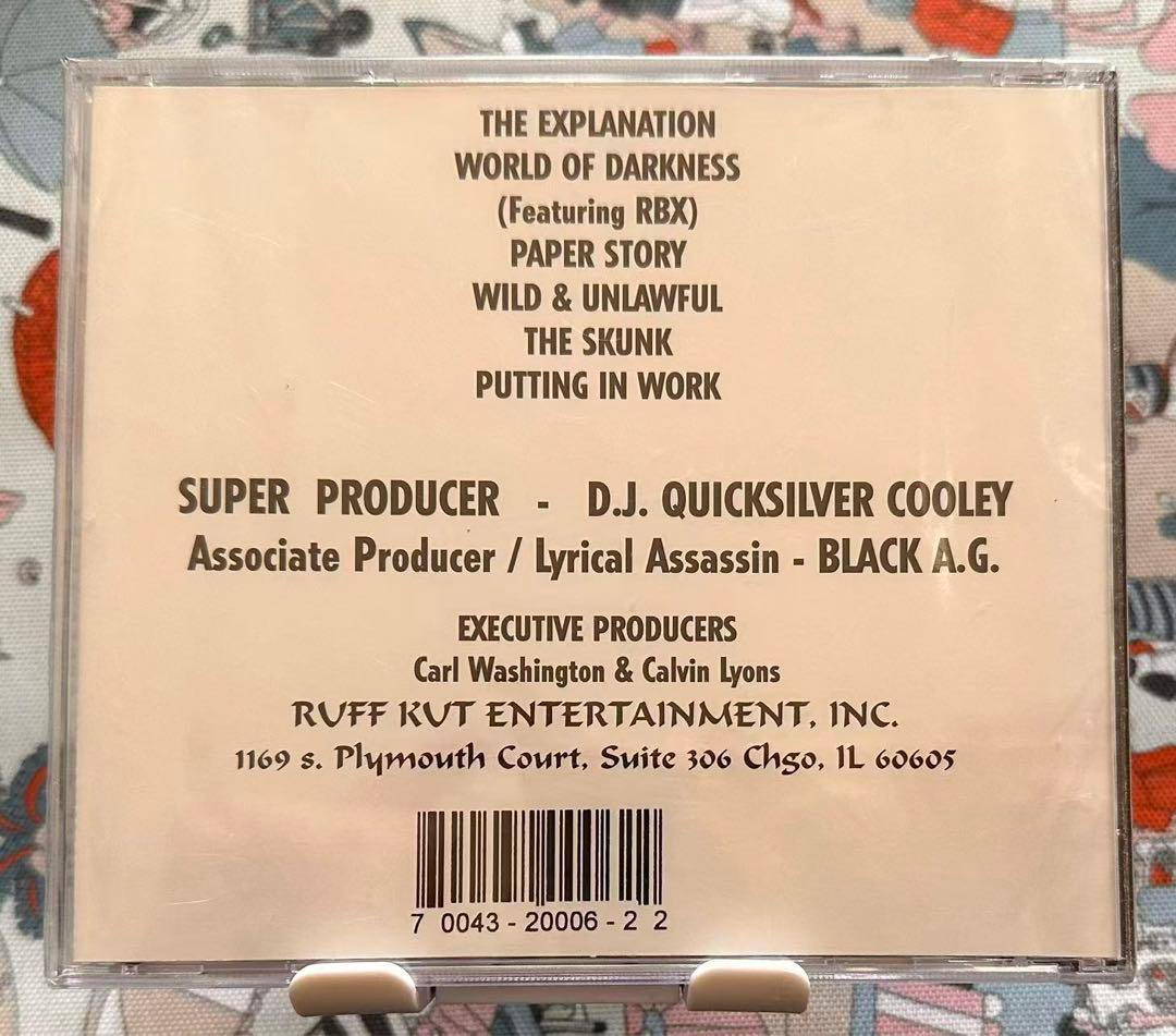 G-RAP Black A.G. Paper Story 新品未開封