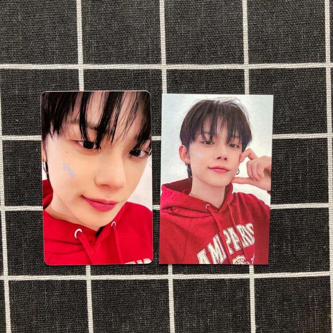 TXT FC MOAZONE 日本 トゥバ ペンミ ヨンジュン トレカ 2枚