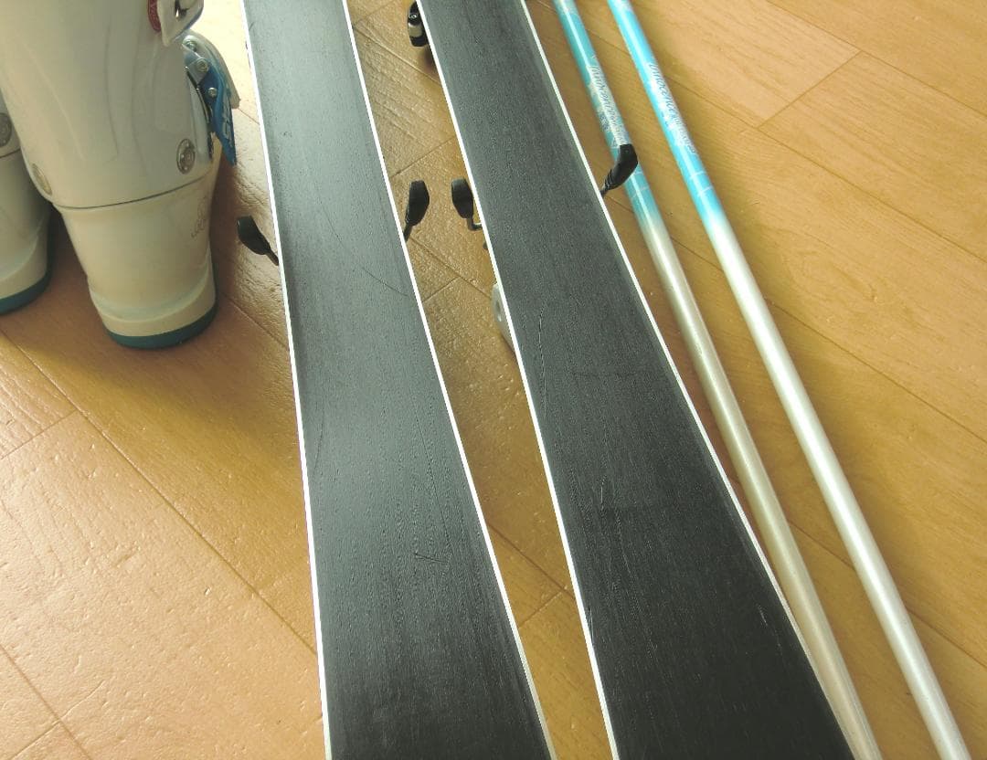 ■■最終特価■送料無料■Slatnar■子供用スキーセット■板120靴22.5■