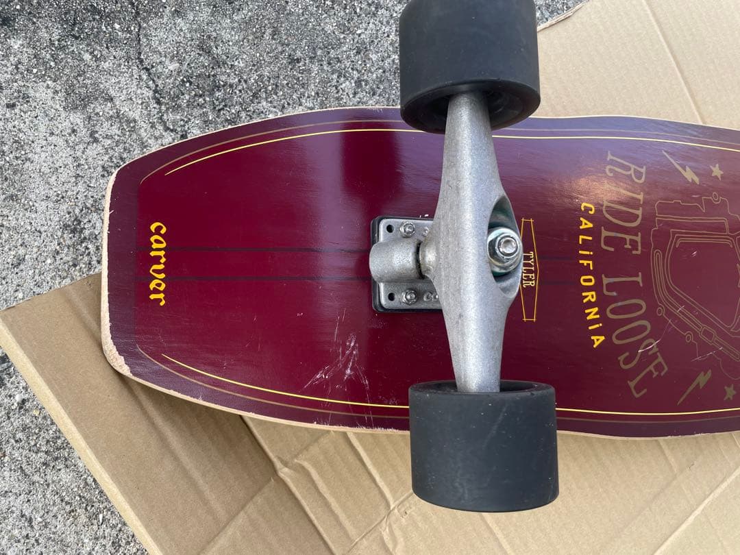 CARVER カーバー スケートボード タイラーハジキアン リドラーモデル