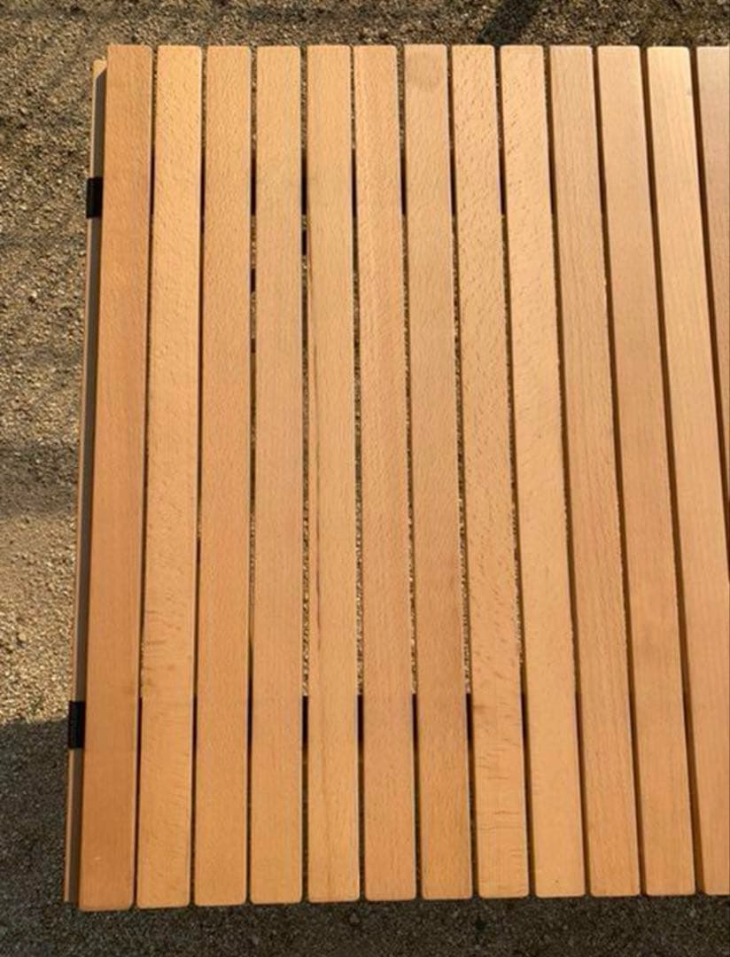 ハイランダー　ウッドロールトップテーブル　120