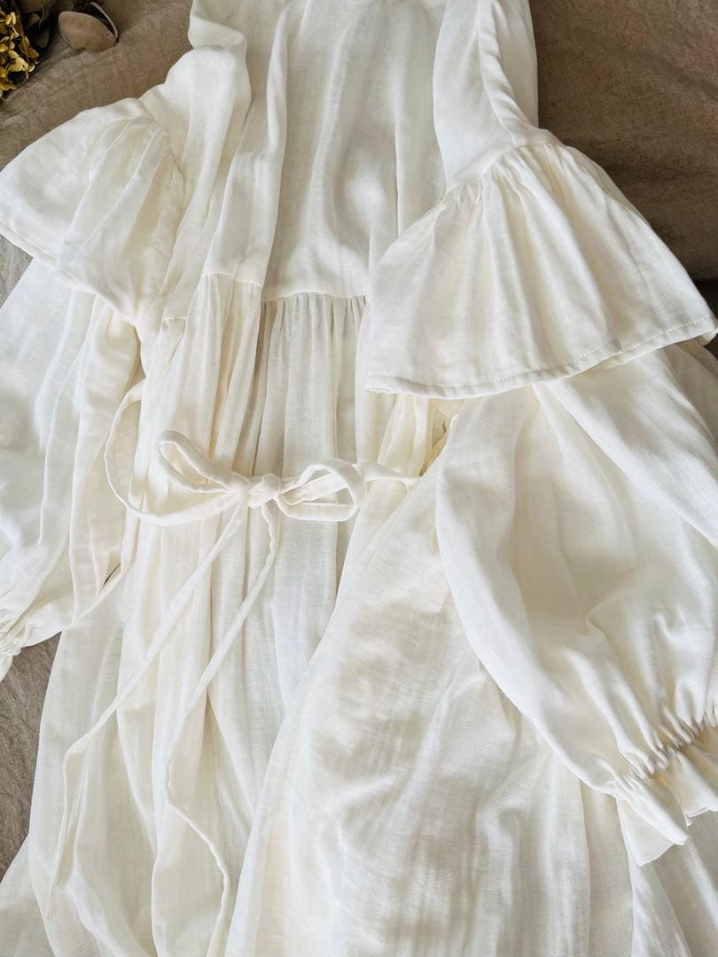 サンプル⭐︎ゆったりサイズダブルガーゼワンピース