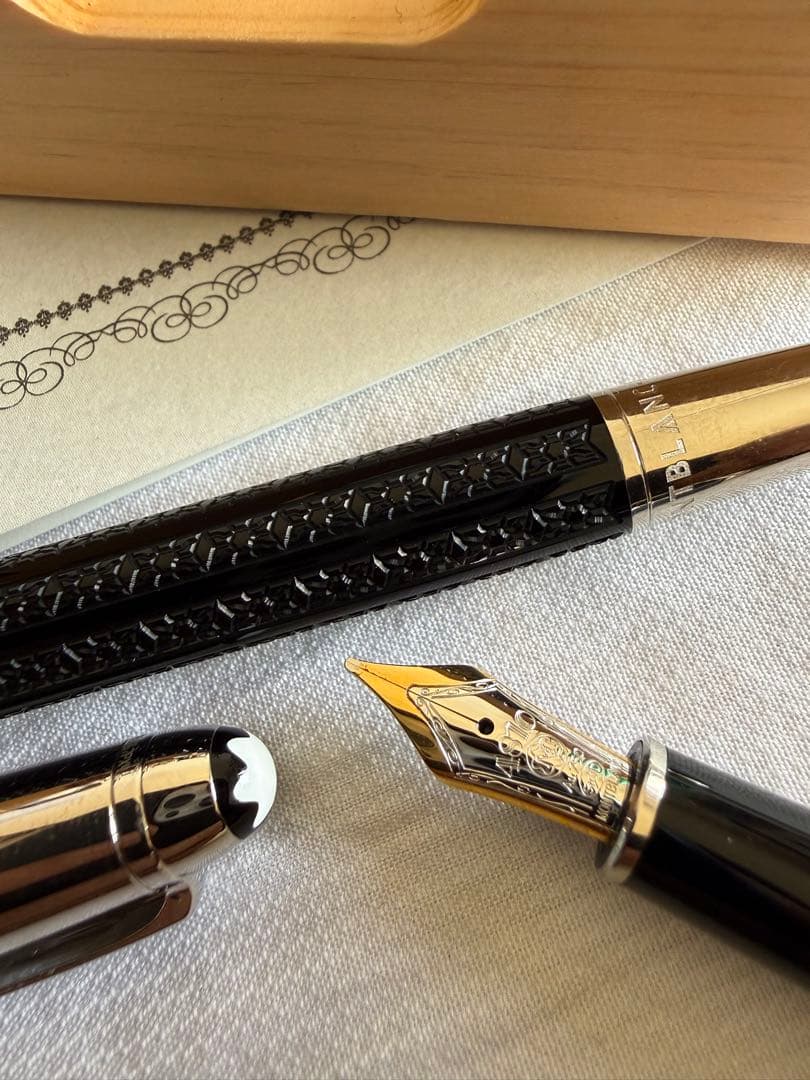 モンブラン万年筆144、未使用品