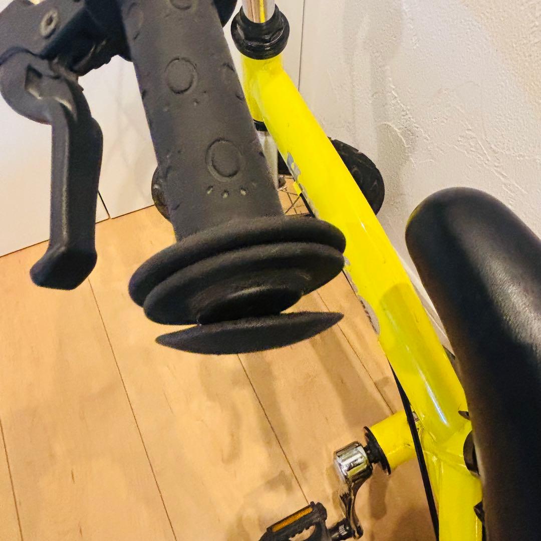 へんしんバイク 12インチ ペダル スタンド その他付属付き イエロー