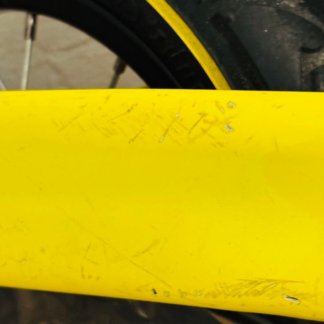 へんしんバイク 12インチ ペダル スタンド その他付属付き イエロー