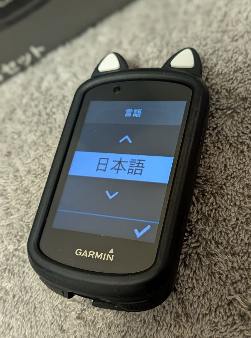 Garmin edge830 ガーミンエッジ本体セット　シリコンケース付