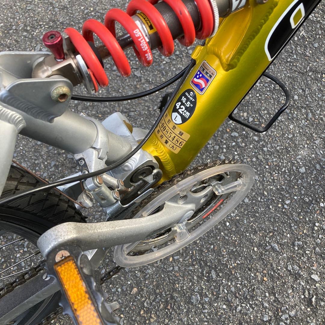 【引き取り希望】マウンテンバイクジャイアント ds one即乗り可能