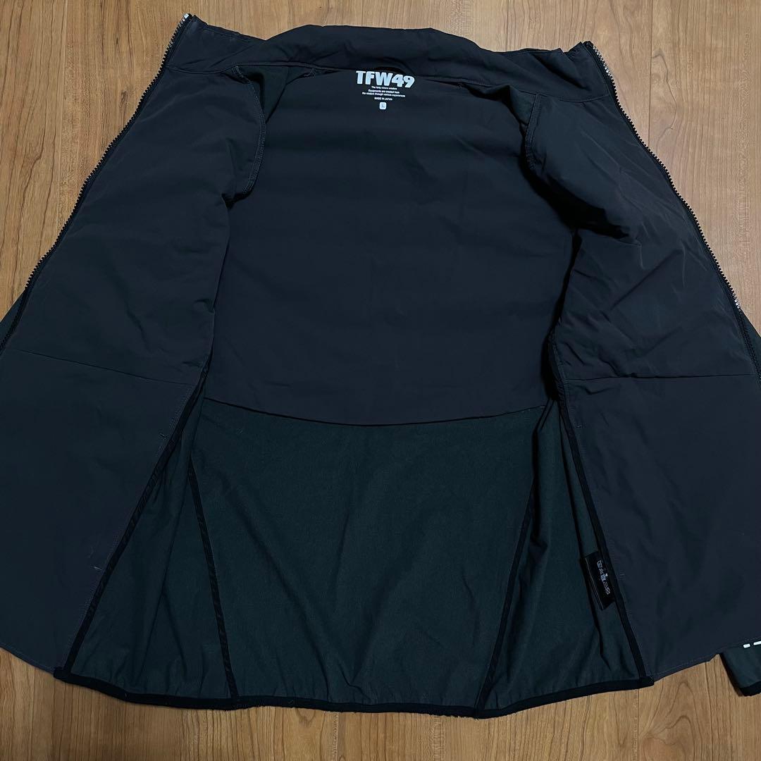 定価8.9万　TFW49 ダウンブルゾン　セットアップ　ゴルフ　ブラック　L