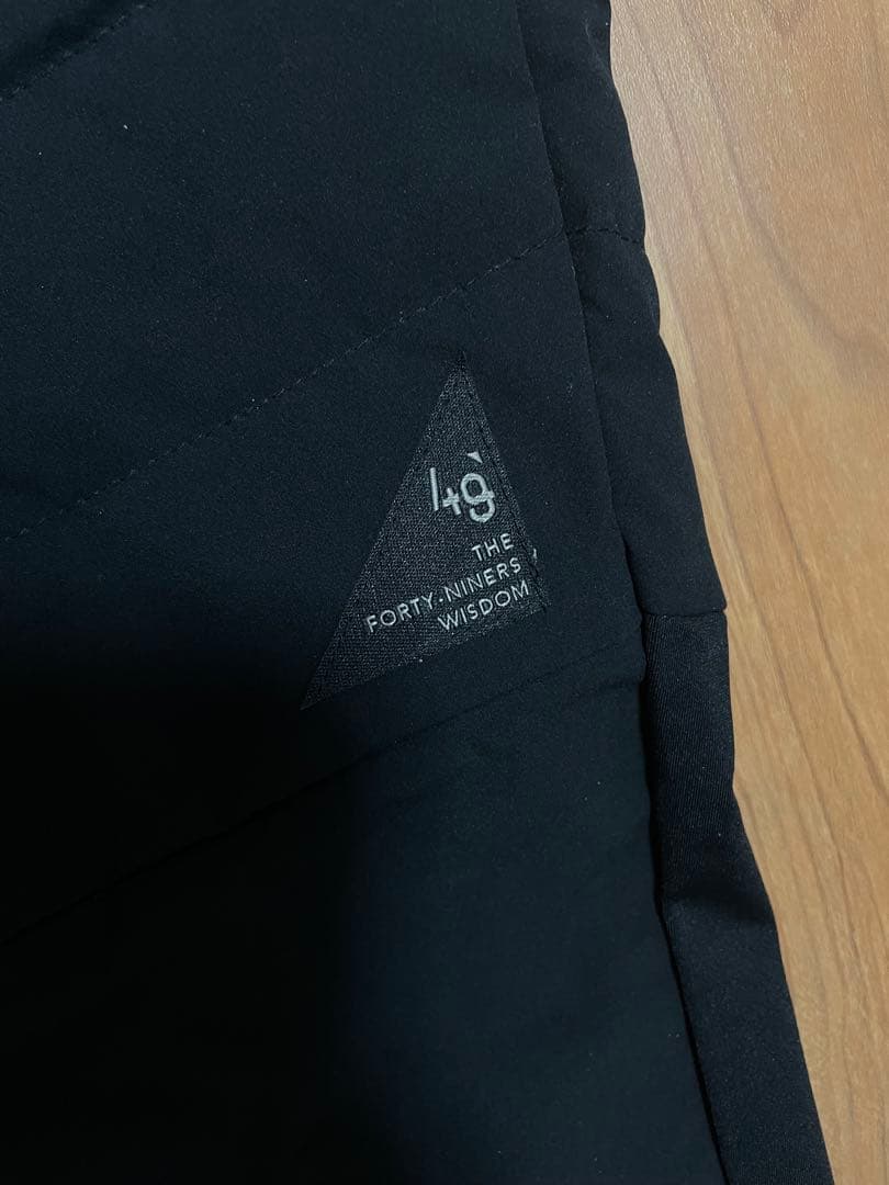 定価8.9万　TFW49 ダウンブルゾン　セットアップ　ゴルフ　ブラック　L