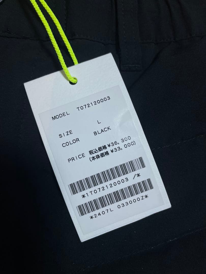 定価8.9万　TFW49 ダウンブルゾン　セットアップ　ゴルフ　ブラック　L