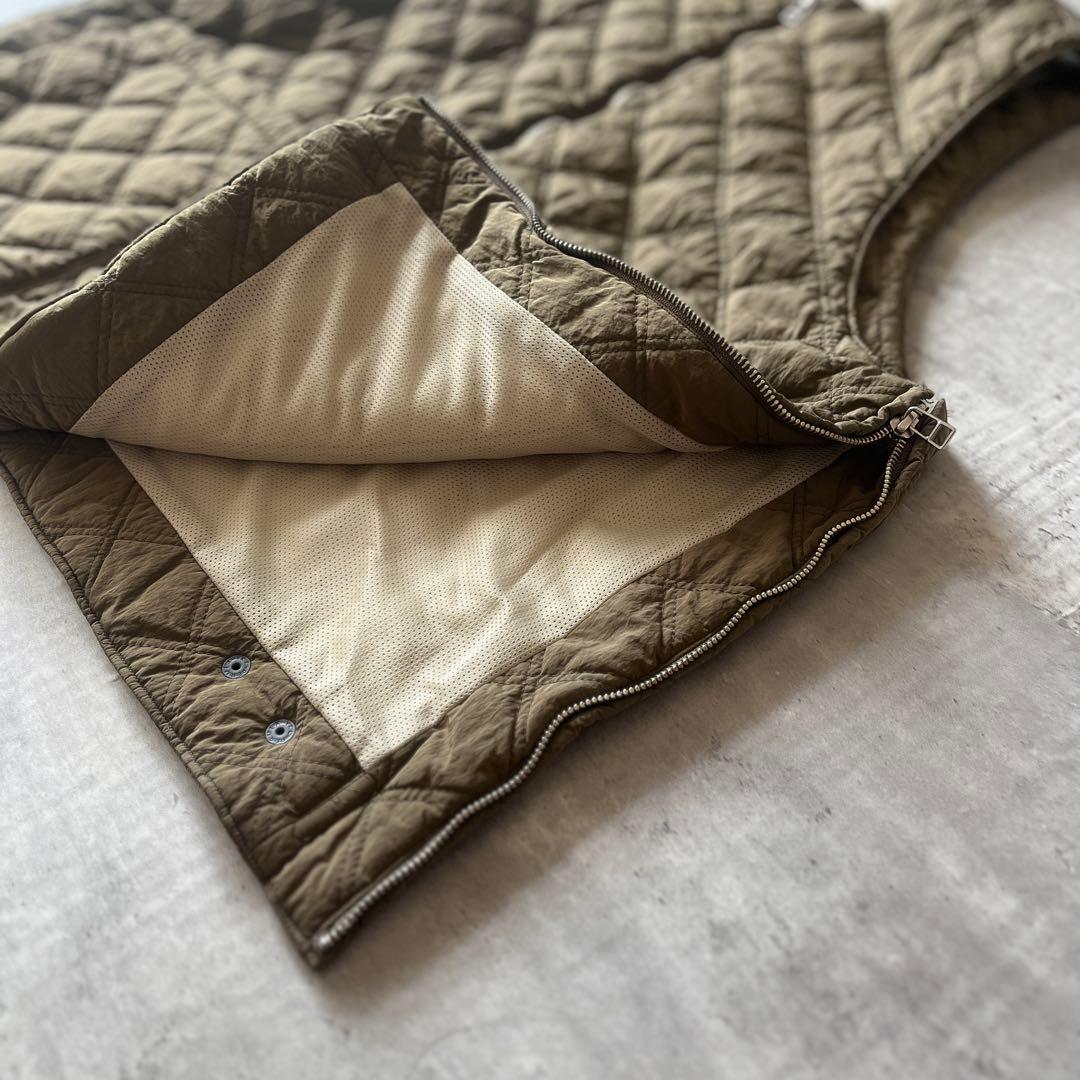 t*k様 【美品】YOKE QULTING PADDED VEST カーキ 4