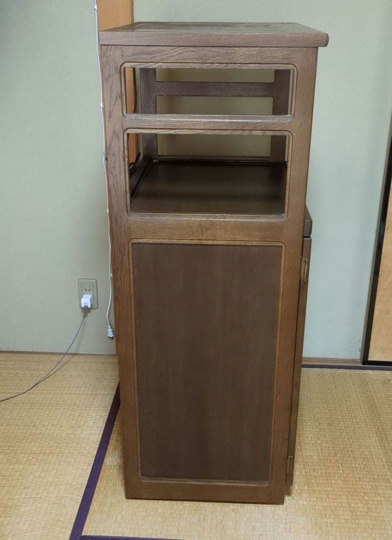 karimoku カリモク　キッチン収納　レンジ台　米びつ付き