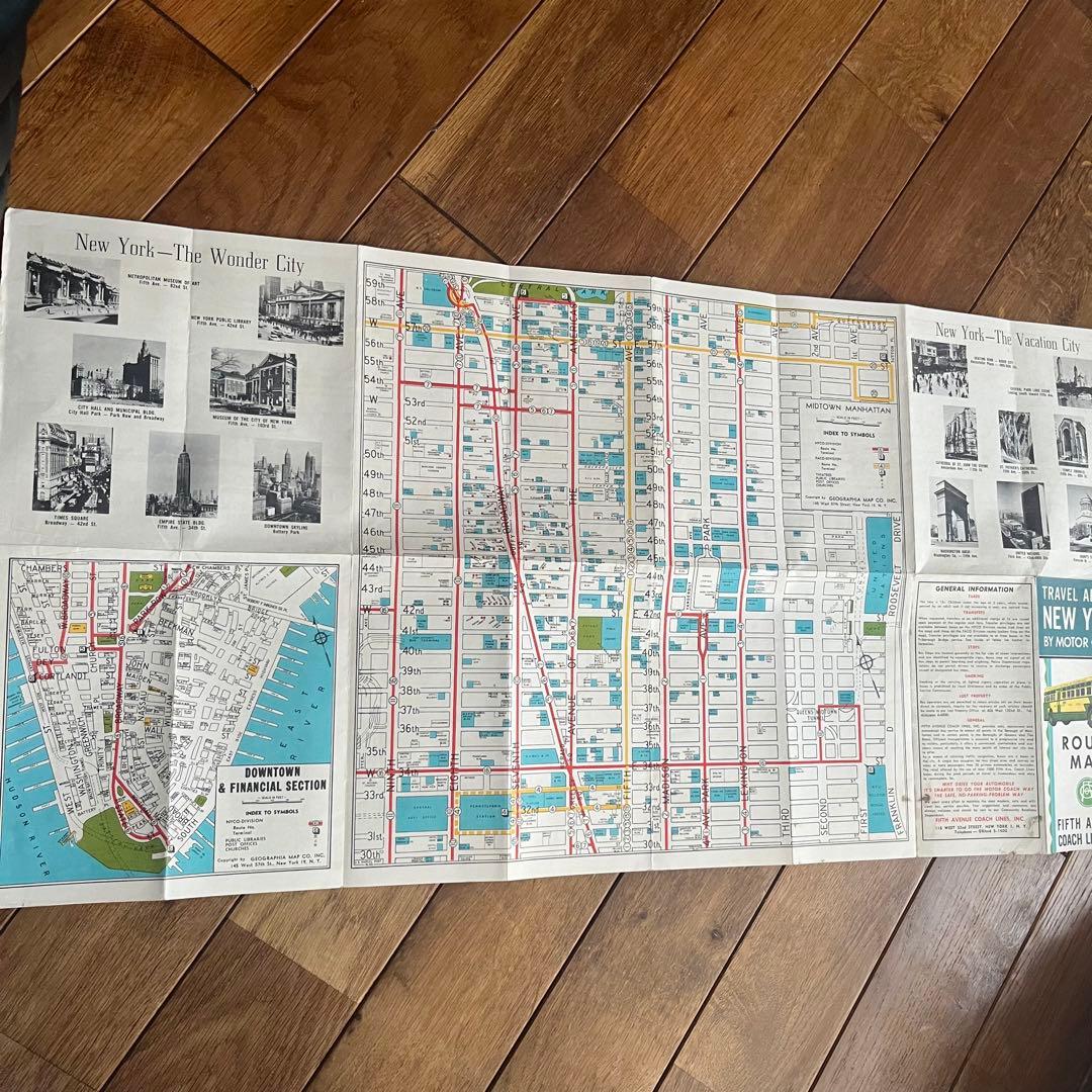 Fifth Avenue Coach Lines バスルートマップガイド