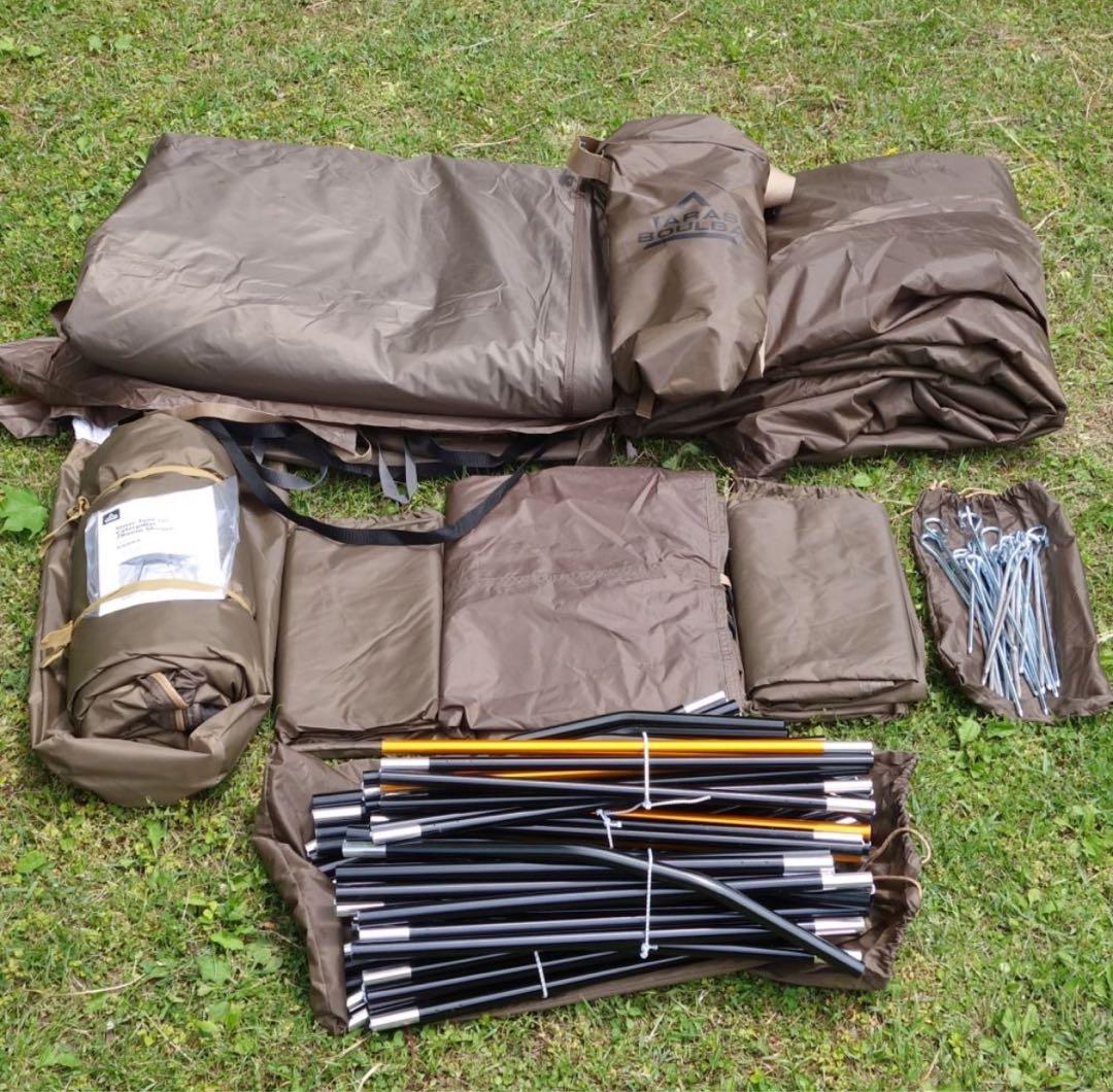 定価15万　タラスブルバ　グラムキャタピラー2ルーム　シェルター　テント