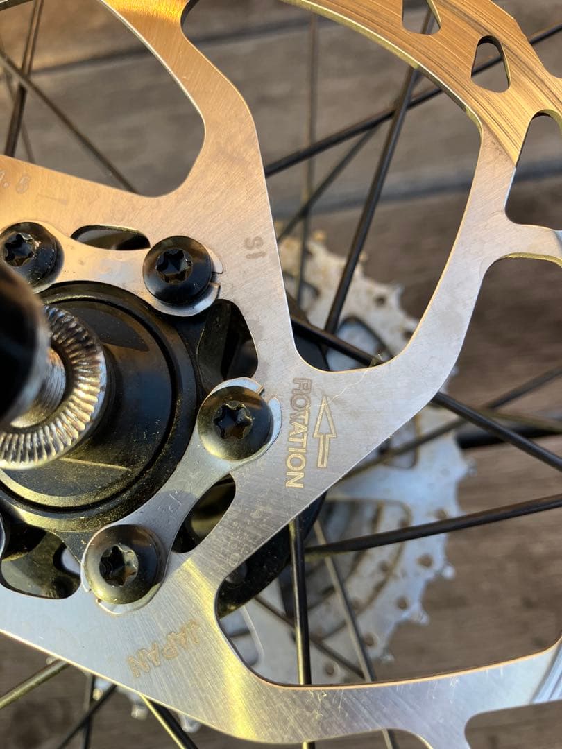 【中古】Mavic 819 DISC 26インチ ディスクホイール前後セット